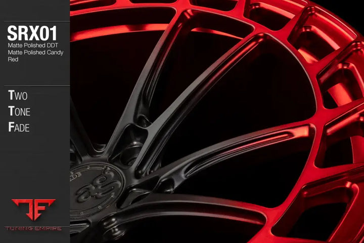 AVANT GARDE AG SRX01 - MATTE POLISHED DDT FADE CANDY RED