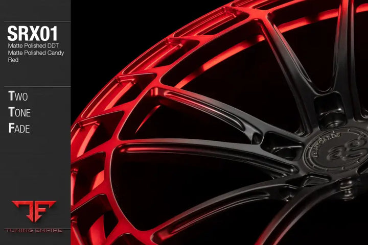 AVANT GARDE AG SRX01 - MATTE POLISHED DDT FADE CANDY RED