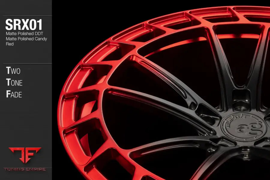 AVANT GARDE AG SRX01 - MATTE POLISHED DDT FADE CANDY RED