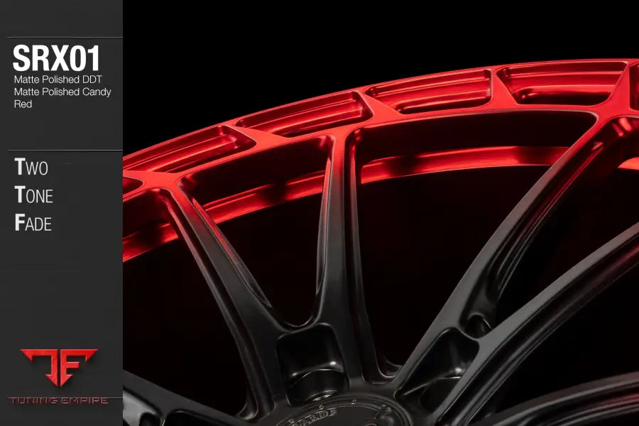 AVANT GARDE AG SRX01 - MATTE POLISHED DDT FADE CANDY RED