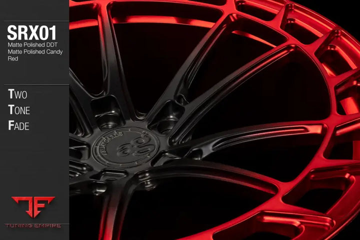 AVANT GARDE AG SRX01 - MATTE POLISHED DDT FADE CANDY RED