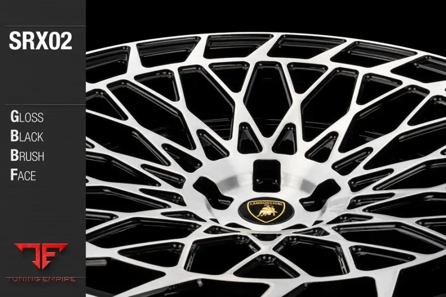 AVANT GARDE AG SRX02 - GLOSS BLACK BRUSHED FACE