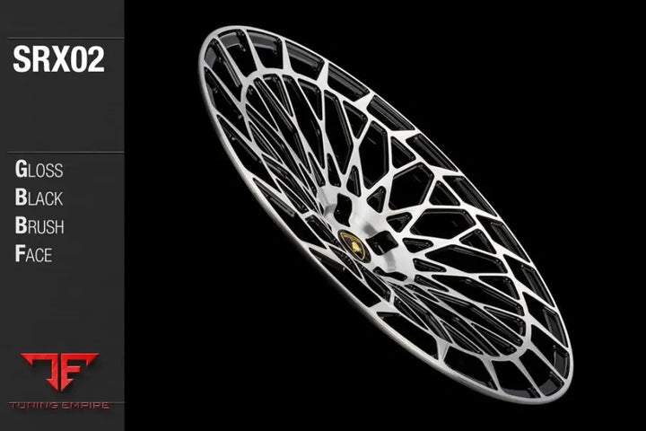 AVANT GARDE AG SRX02 - GLOSS BLACK BRUSHED FACE