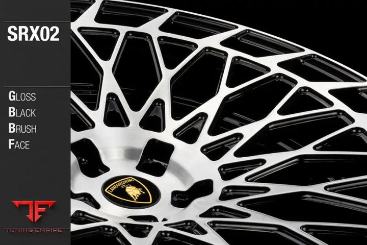 AVANT GARDE AG SRX02 - GLOSS BLACK BRUSHED FACE