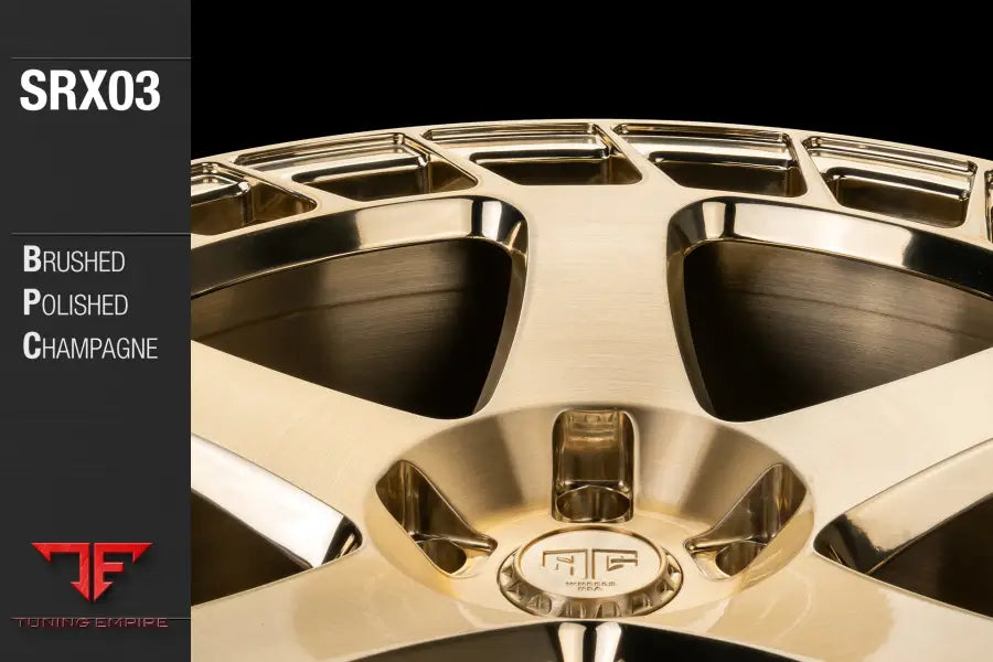 AVANT GARDE AG SRX03 - BRUSHED POLISHED CHAMPAGNE