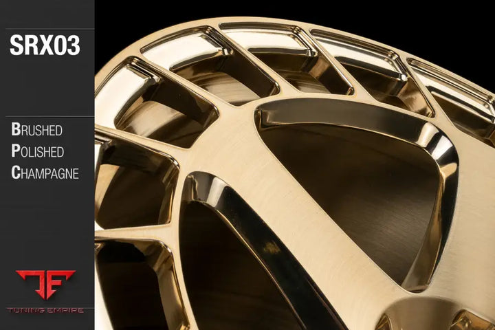 AVANT GARDE AG SRX03 - BRUSHED POLISHED CHAMPAGNE