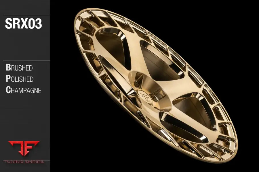 AVANT GARDE AG SRX03 - BRUSHED POLISHED CHAMPAGNE