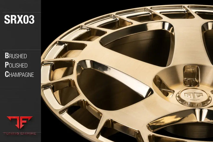 AVANT GARDE AG SRX03 - BRUSHED POLISHED CHAMPAGNE