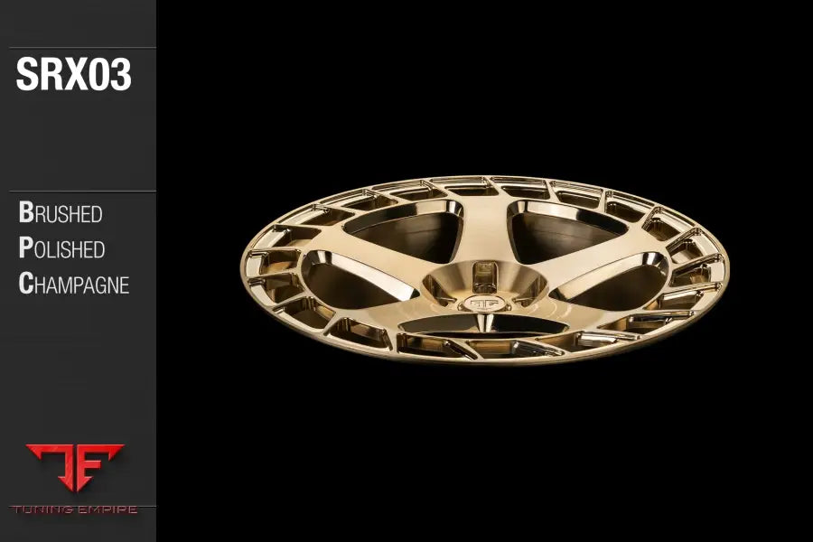 AVANT GARDE AG SRX03 - BRUSHED POLISHED CHAMPAGNE