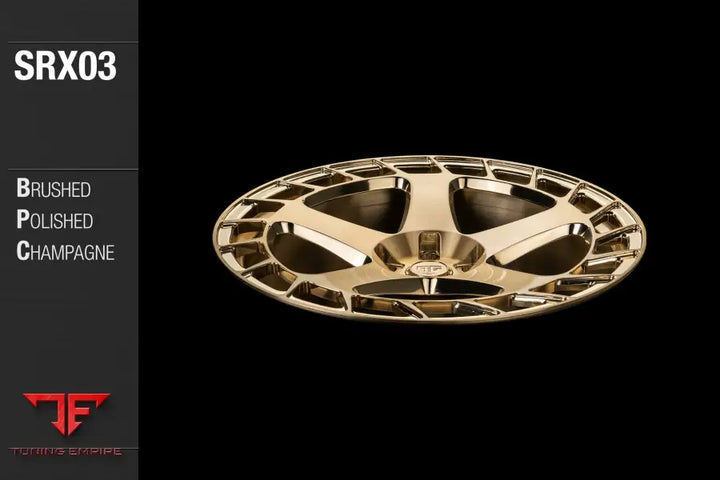 AVANT GARDE AG SRX03 - BRUSHED POLISHED CHAMPAGNE