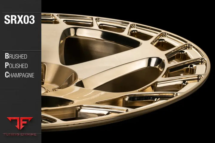 AVANT GARDE AG SRX03 - BRUSHED POLISHED CHAMPAGNE