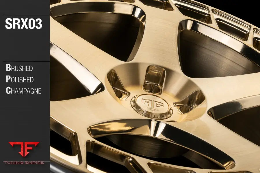 AVANT GARDE AG SRX03 - BRUSHED POLISHED CHAMPAGNE