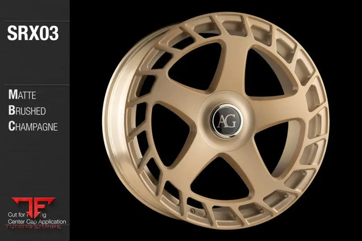 AVANT GARDE AG SRX03 - MATTE BRUSHED CHAMPAGNE