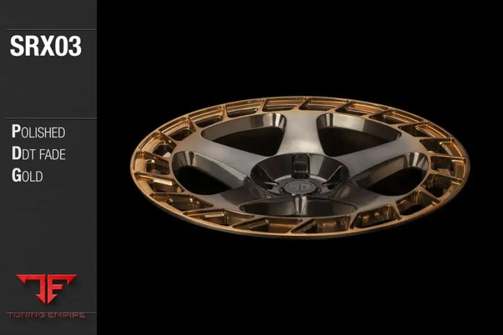 AVANT GARDE AG SRX03 - POLISHED DDT FADE GOLD