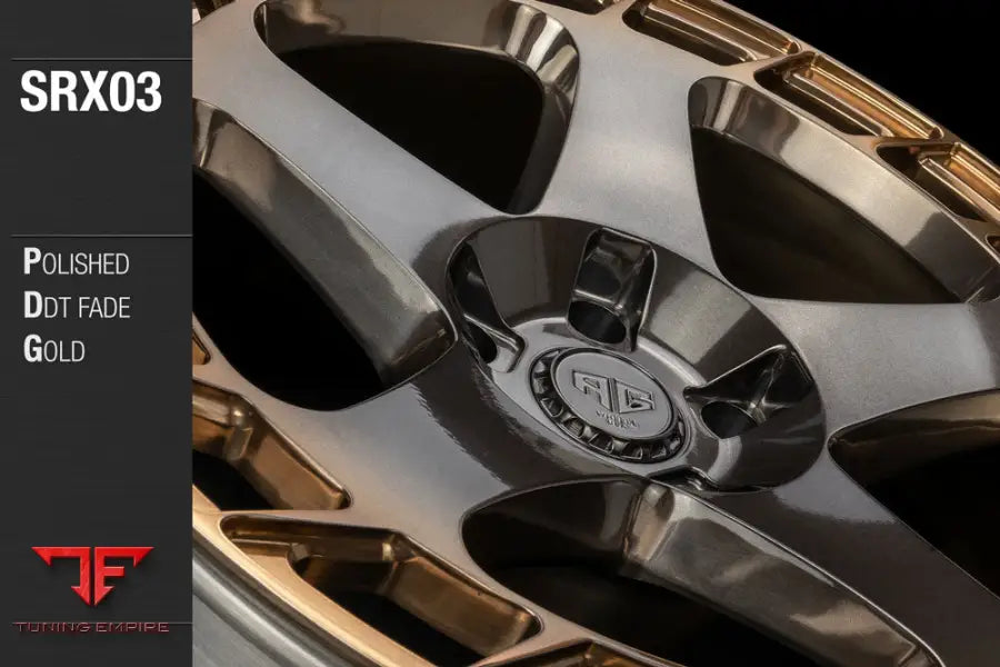 AVANT GARDE AG SRX03 - POLISHED DDT FADE GOLD