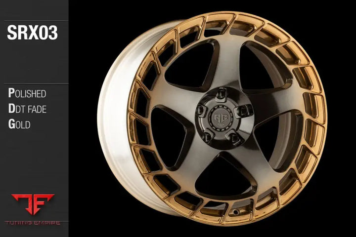 AVANT GARDE AG SRX03 - POLISHED DDT FADE GOLD