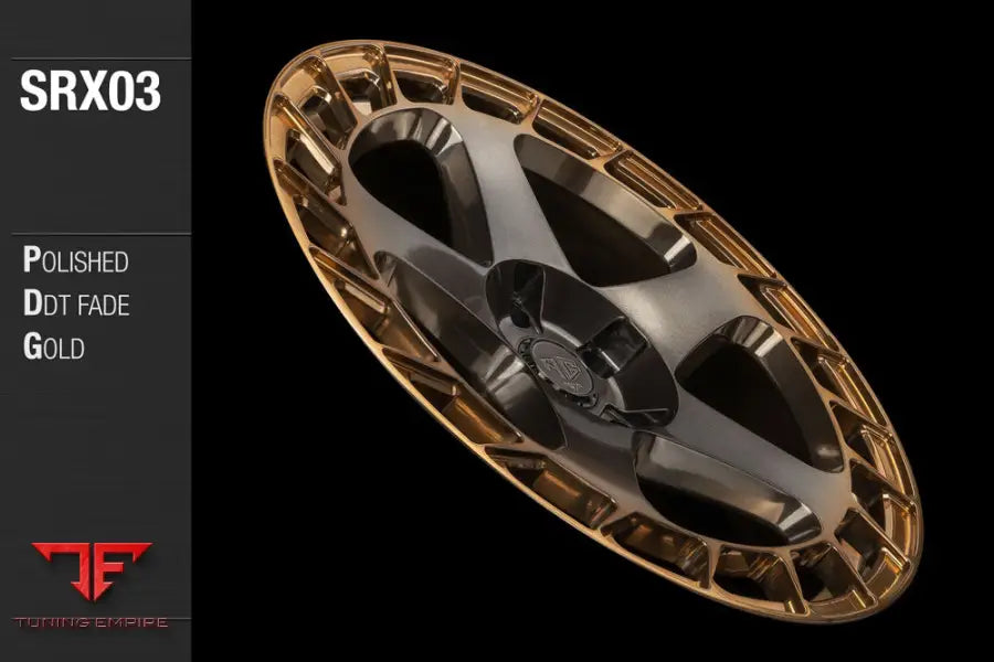 AVANT GARDE AG SRX03 - POLISHED DDT FADE GOLD