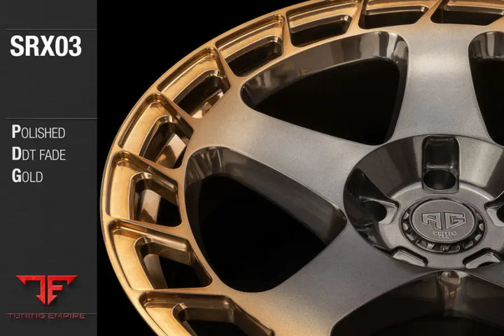 AVANT GARDE AG SRX03 - POLISHED DDT FADE GOLD