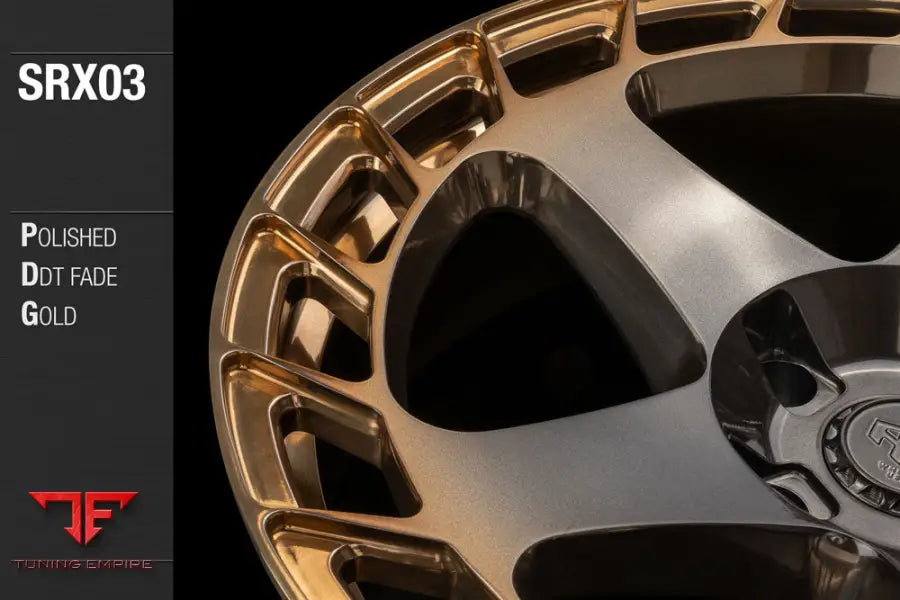 AVANT GARDE AG SRX03 - POLISHED DDT FADE GOLD