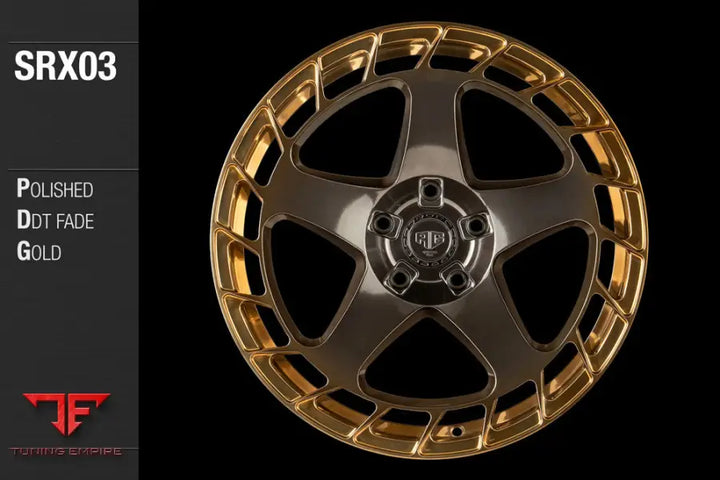 AVANT GARDE AG SRX03 - POLISHED DDT FADE GOLD