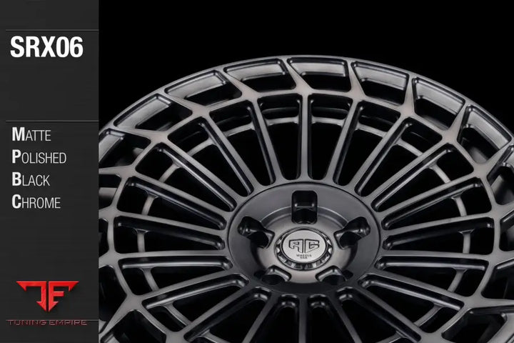 AVANT GARDE AG SRX06 - MATTE POLISHED BLACK CHROME