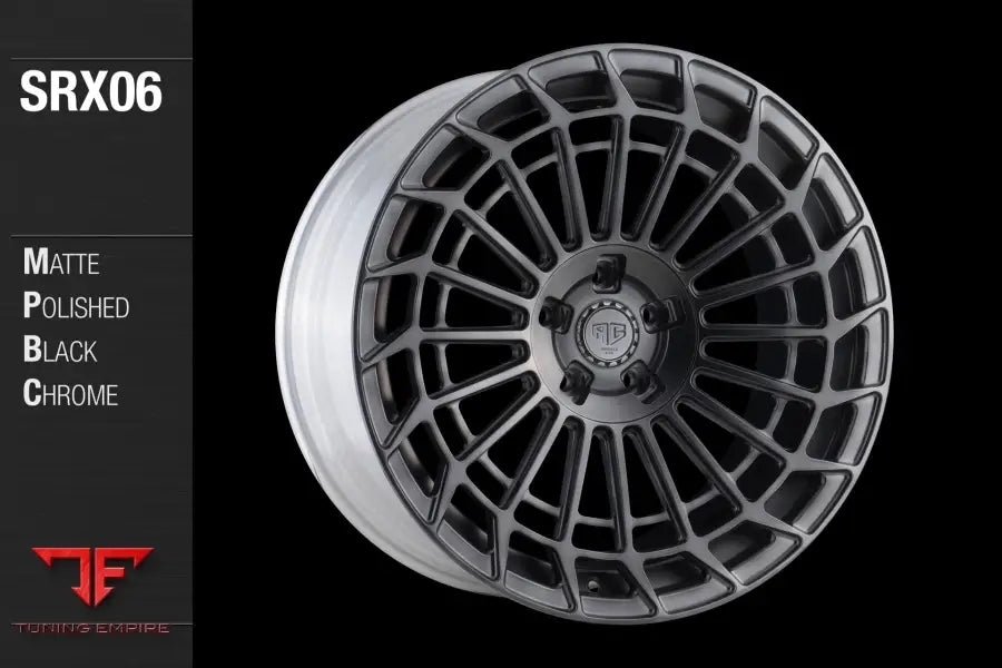 AVANT GARDE AG SRX06 - MATTE POLISHED BLACK CHROME