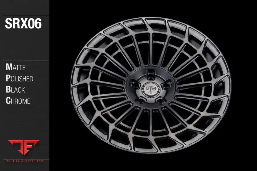 AVANT GARDE AG SRX06 - MATTE POLISHED BLACK CHROME