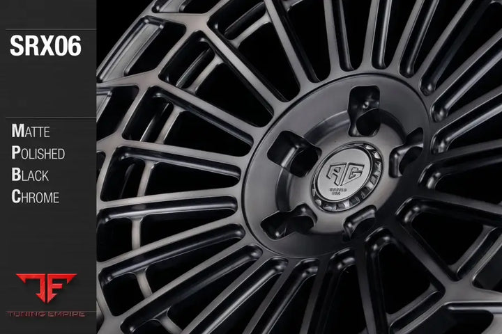 AVANT GARDE AG SRX06 - MATTE POLISHED BLACK CHROME