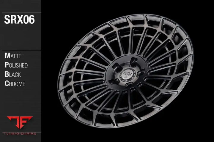 AVANT GARDE AG SRX06 - MATTE POLISHED BLACK CHROME