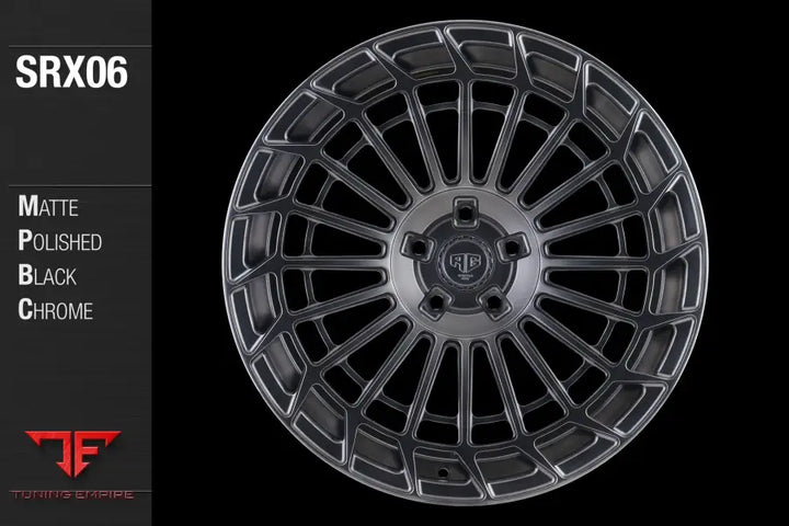 AVANT GARDE AG SRX06 - MATTE POLISHED BLACK CHROME