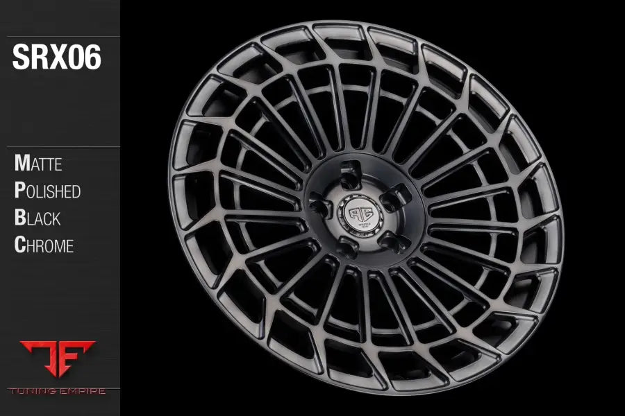 AVANT GARDE AG SRX06 - MATTE POLISHED BLACK CHROME