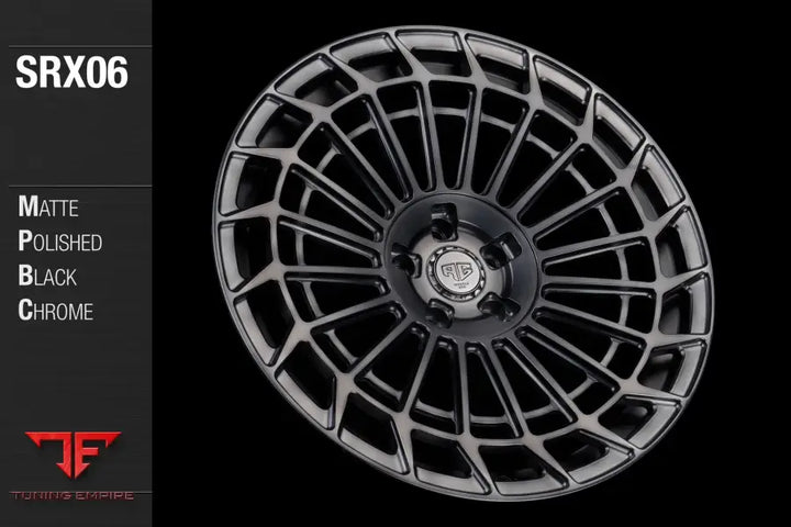 AVANT GARDE AG SRX06 - MATTE POLISHED BLACK CHROME