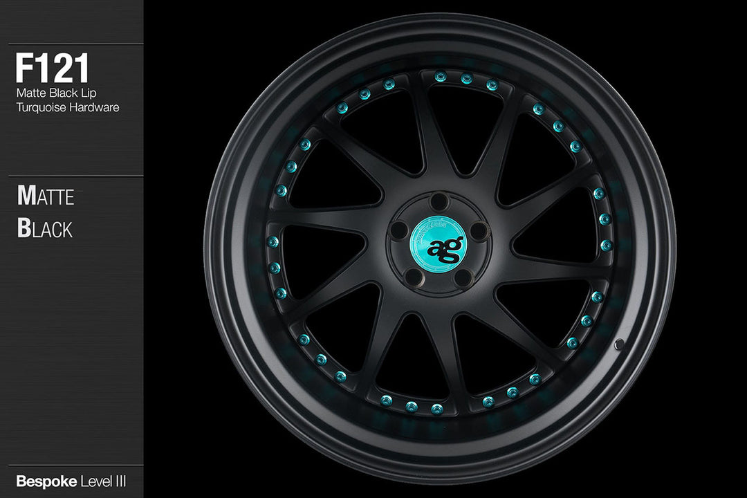 AVANT GARDE AG F121 - MATTE BLACK