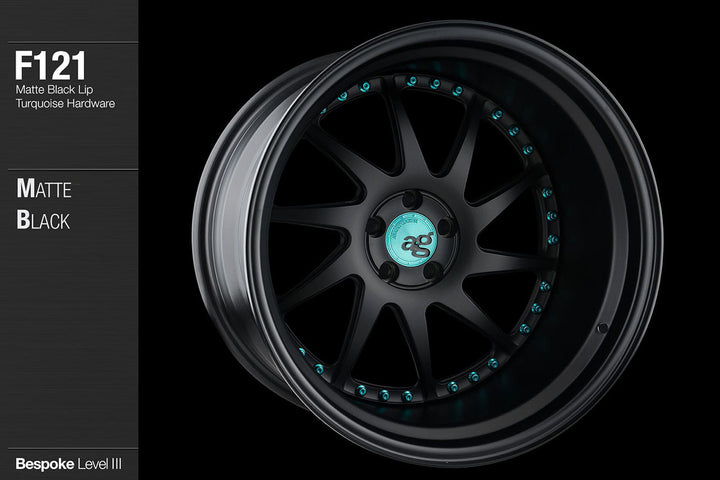 AVANT GARDE AG F121 - MATTE BLACK