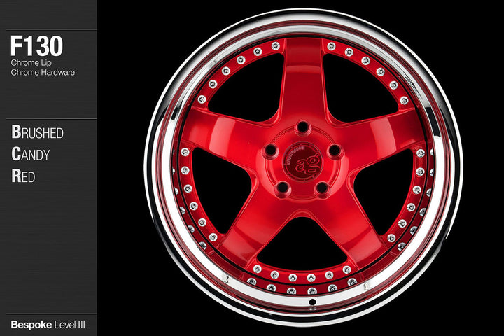AVANT GARDE AG F130 - BRUSHED CANDY APPLE RED