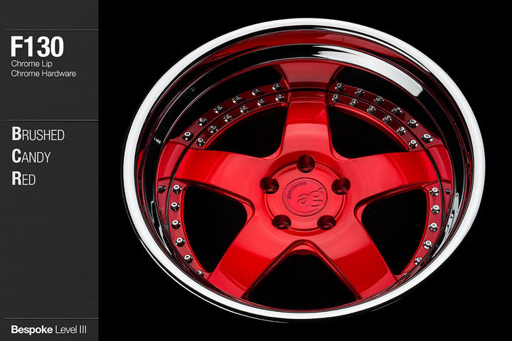 AVANT GARDE AG F130 - BRUSHED CANDY APPLE RED
