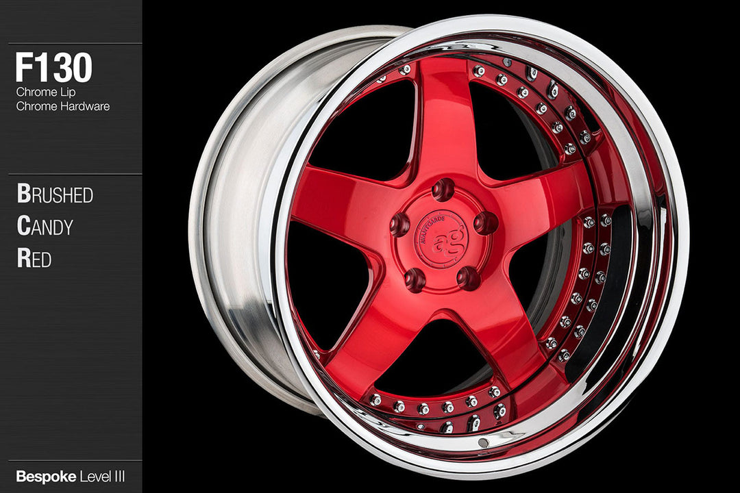 AVANT GARDE AG F130 - BRUSHED CANDY APPLE RED