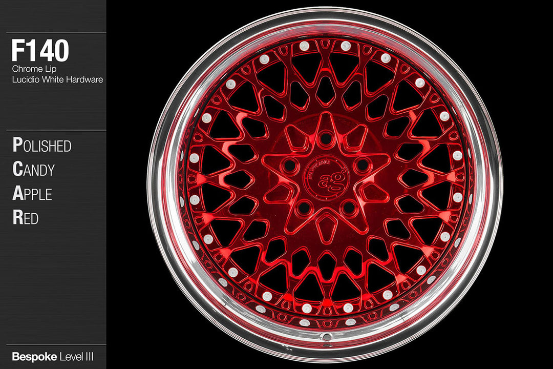 AVANT GARDE AG F140 - POLISHED CANDY APPLE RED