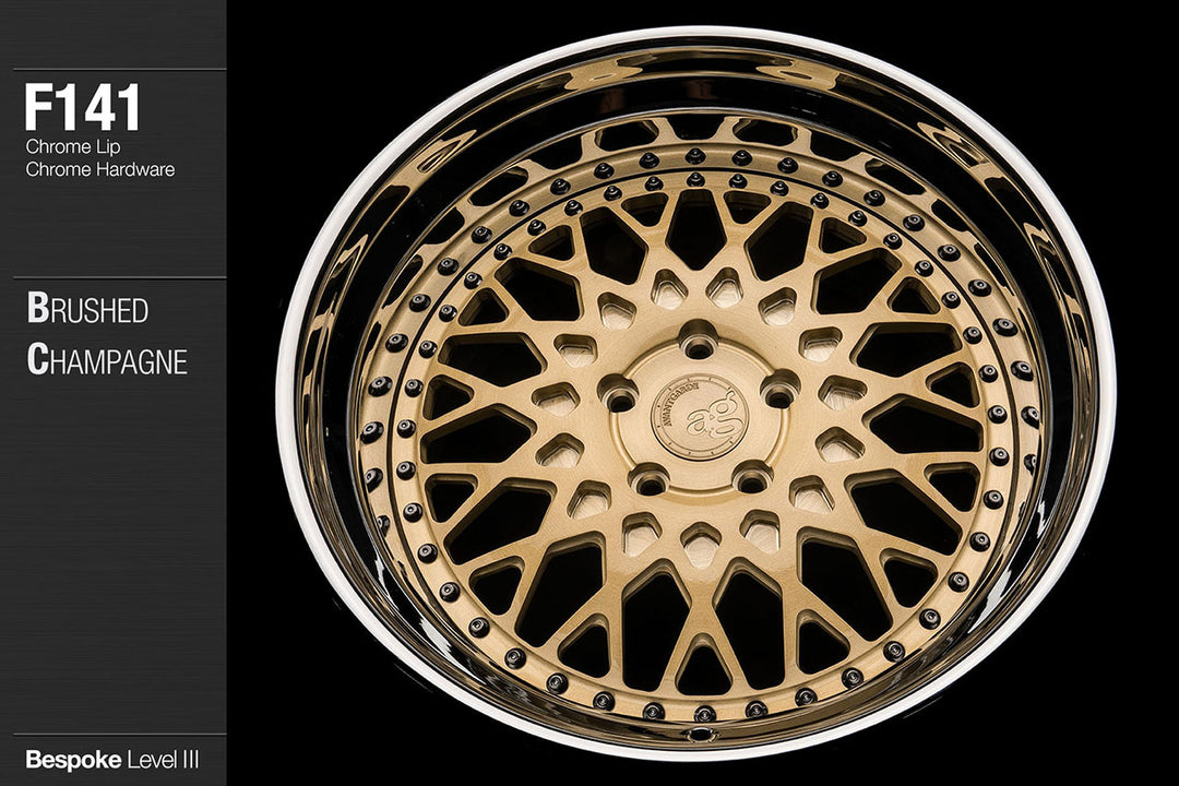 AVANT GARDE AG F141 - BRUSHED CHAMPAGNE