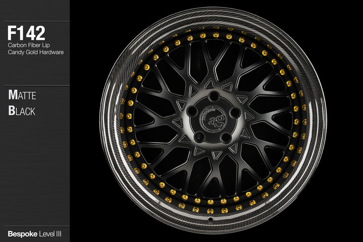 AVANT GARDE AG F142 - MATTE BLACK