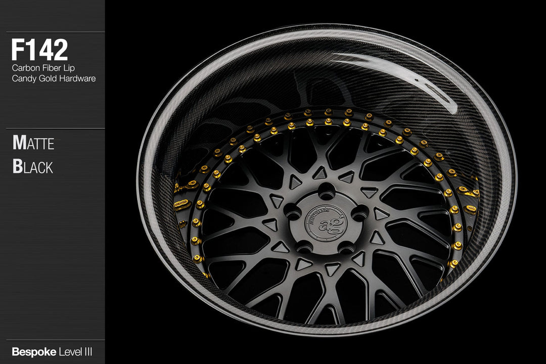 AVANT GARDE AG F142 - MATTE BLACK