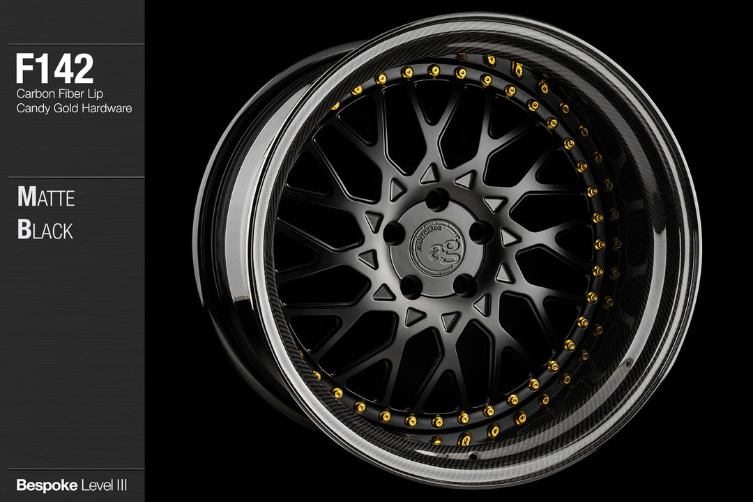 AVANT GARDE AG F142 - MATTE BLACK