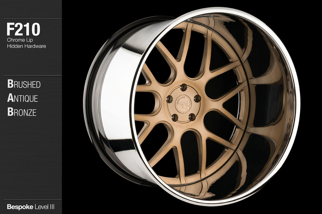 AVANT GARDE AG F210 - MATTE BRUSHED ANTIQUE BRONZE