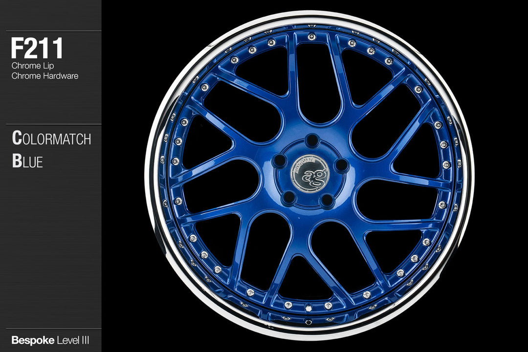 AVANT GARDE AG F211 - COLORMATCHED ULTRASONIC BLUE