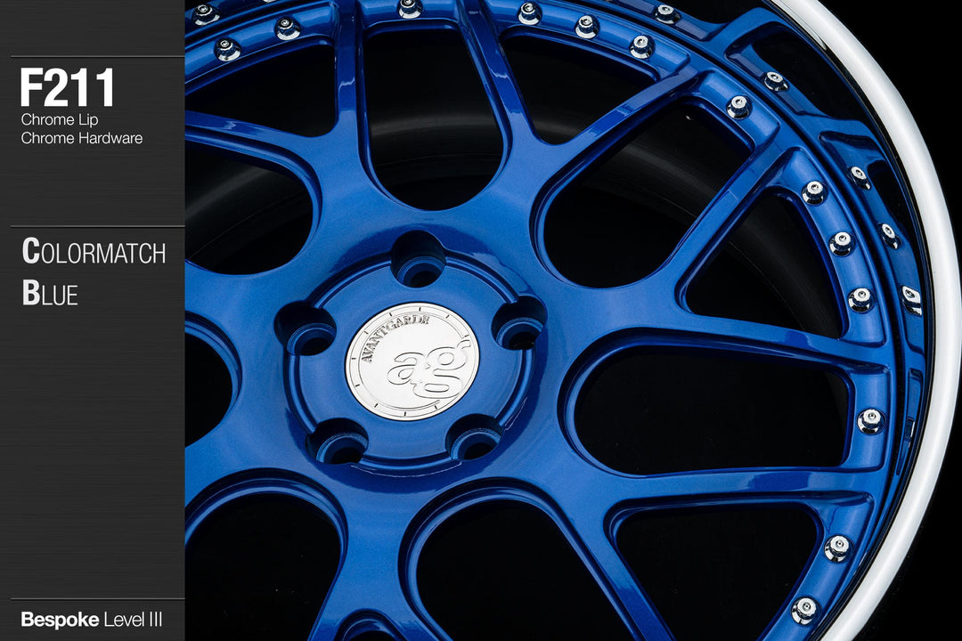 AVANT GARDE AG F211 - COLORMATCHED ULTRASONIC BLUE