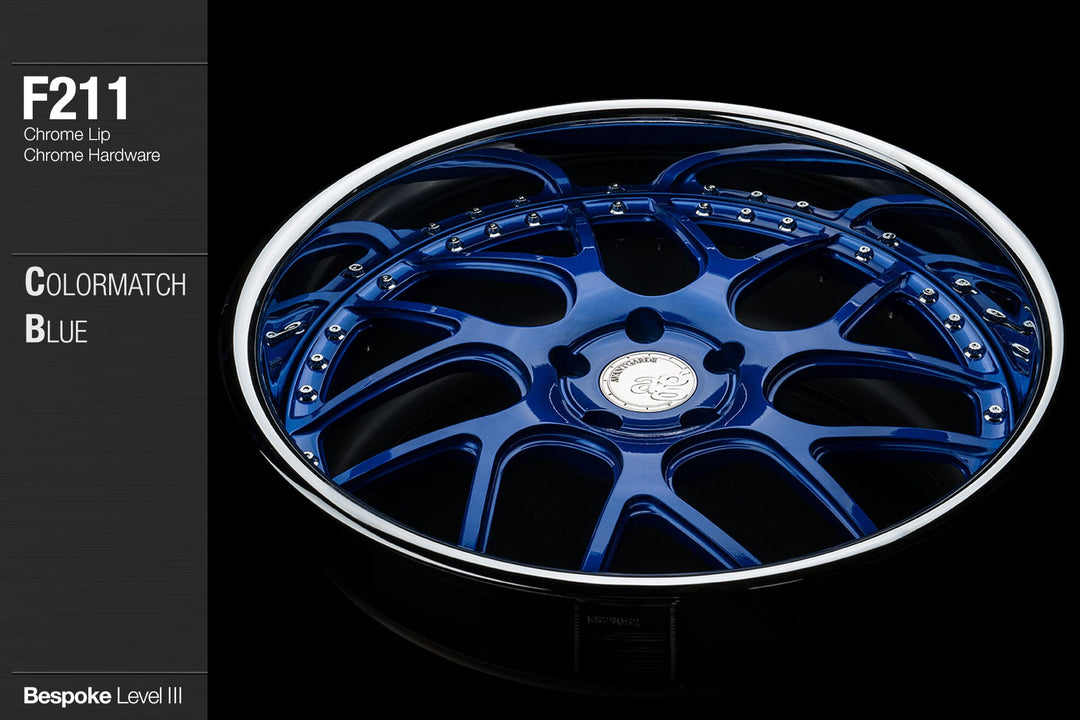 AVANT GARDE AG F211 - COLORMATCHED ULTRASONIC BLUE