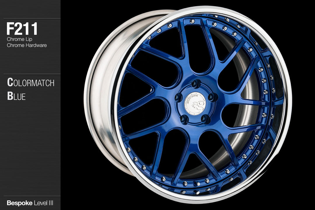 AVANT GARDE AG F211 - COLORMATCHED ULTRASONIC BLUE