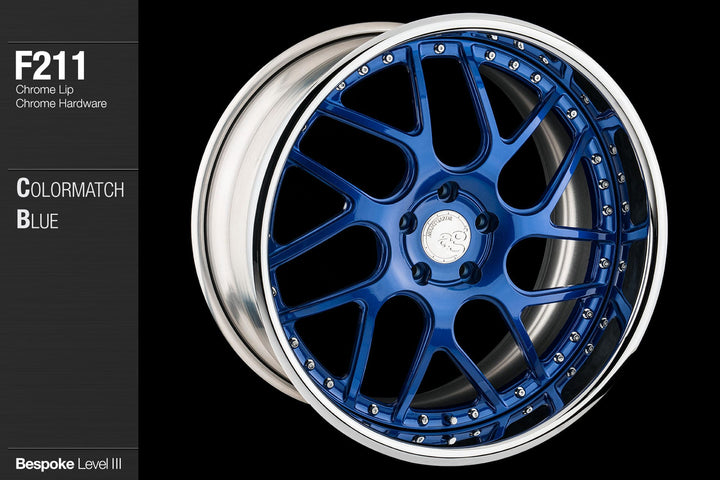 AVANT GARDE AG F211 - COLORMATCHED ULTRASONIC BLUE