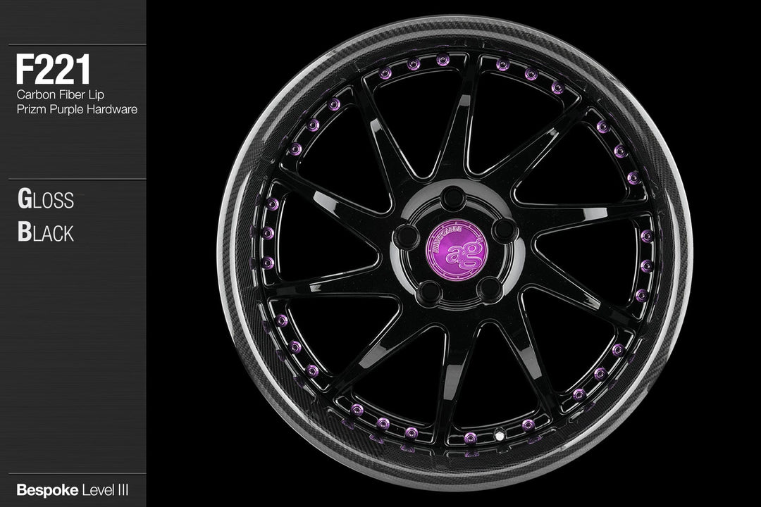 AVANT GARDE AG F221 - GLOSS BLACK