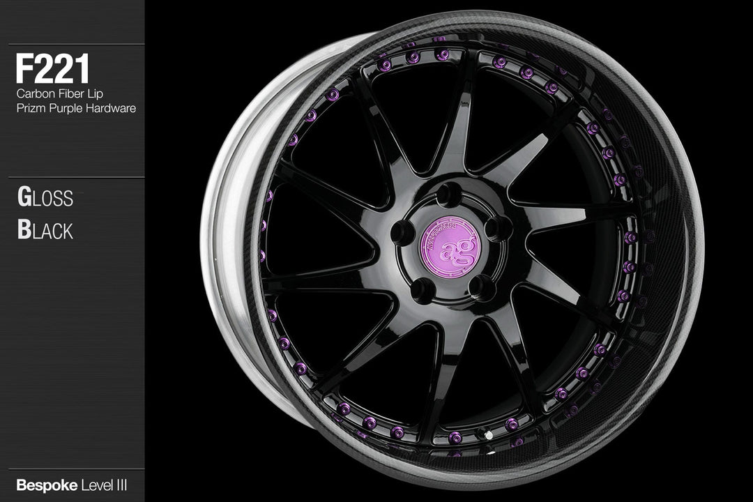 AVANT GARDE AG F221 - GLOSS BLACK